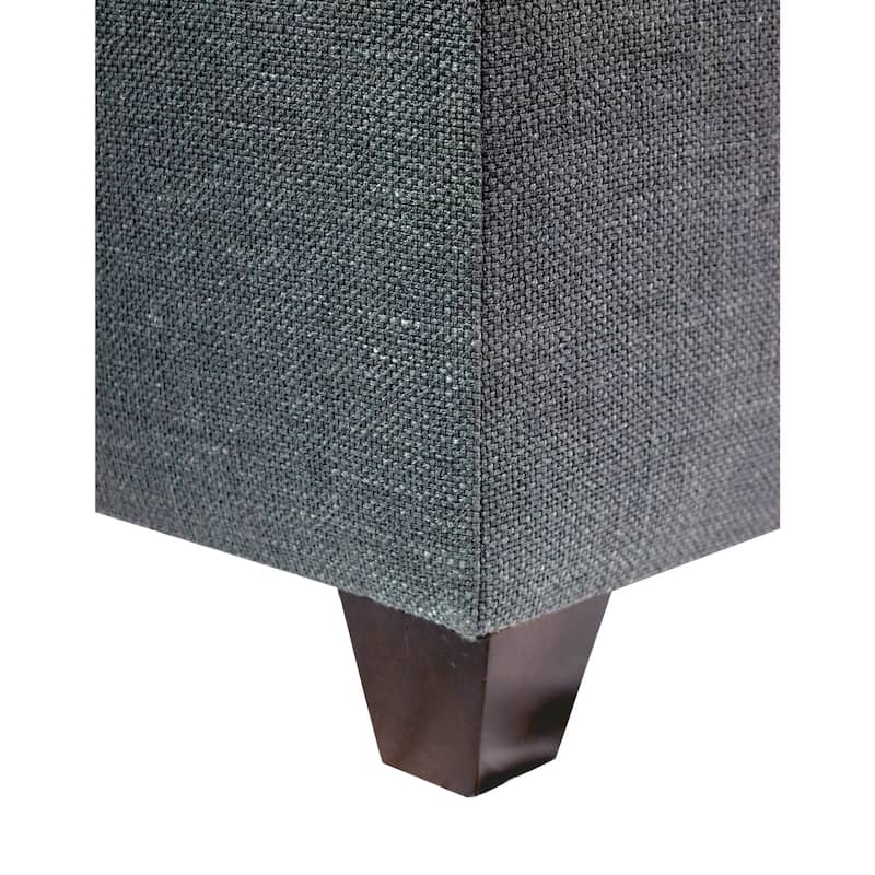 The Sole Secret Shoe Storage Bench - Loft Charcoal