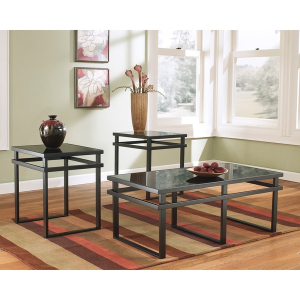 Signature Designs by Ashley Laney 3piece Occasional Table Set Free