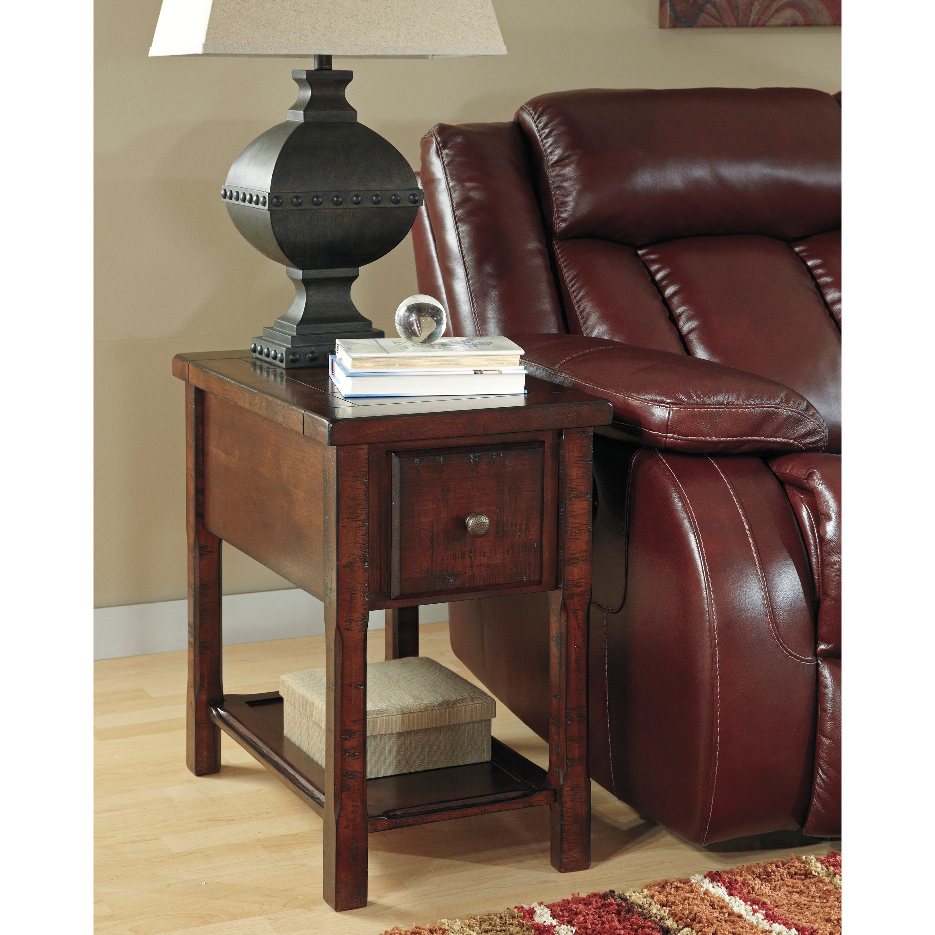 Shop Signature Designs By Ashley Chair Side End Table Overstock 9124017