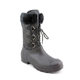 dirty laundry rubber boots