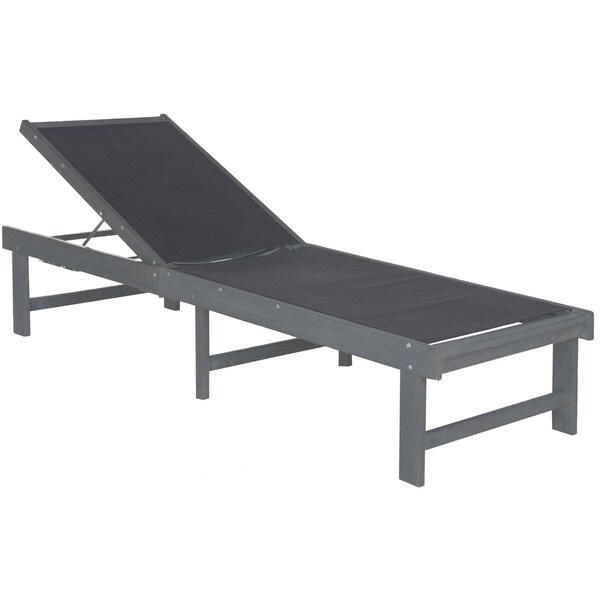 Shop Safavieh Outdoor Living Manteca Ash Grey Acacia Wood