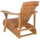 Safavieh Outdoor Living Vista Brown Acacia Wood Adirondack Chair - Thumbnail 4