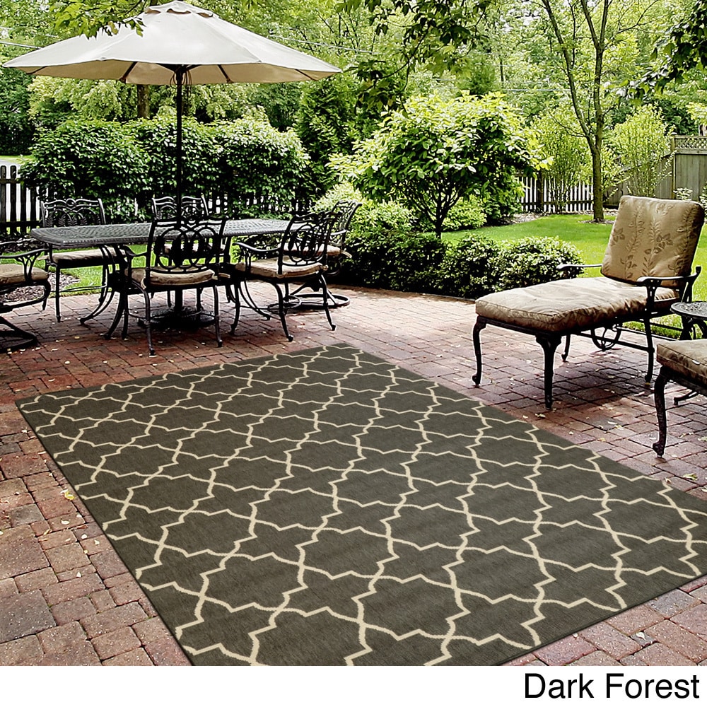 Nuloom Indoor/ Outdoor Trellis Porch Rug (8 X 10)