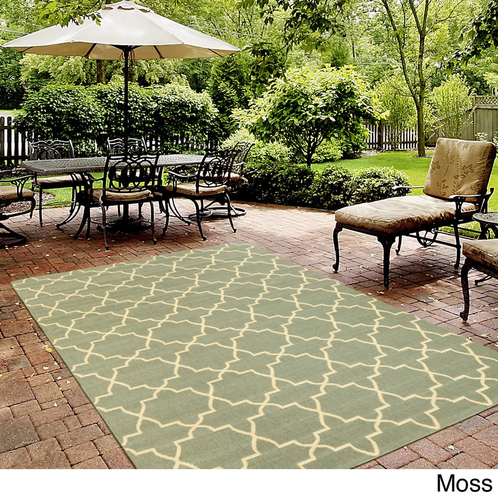 Nuloom Indoor/ Outdoor Trellis Porch Rug (8 X 10)