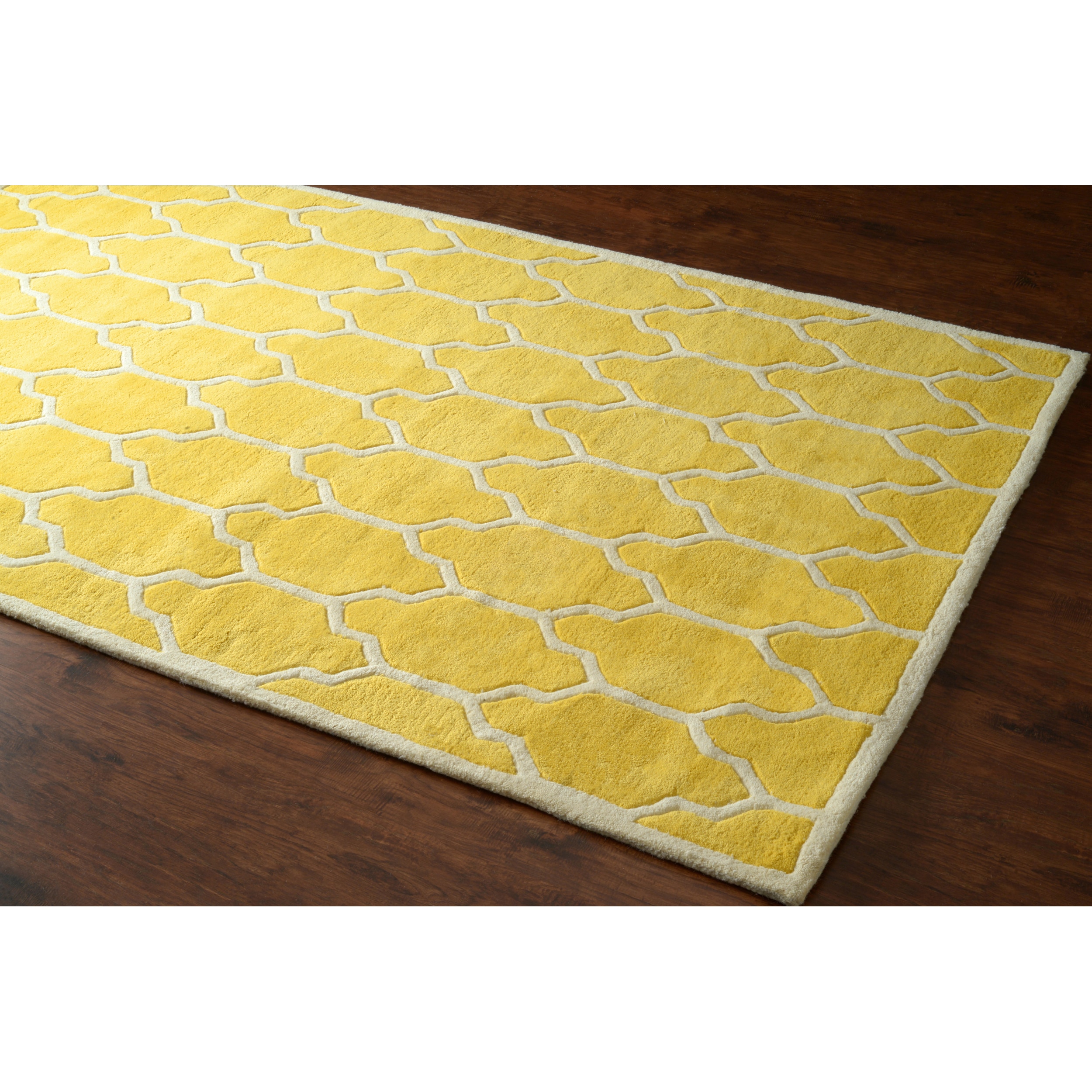 Nuloom Hand tufted Lattice Wool Rug (8 6x 11 6)