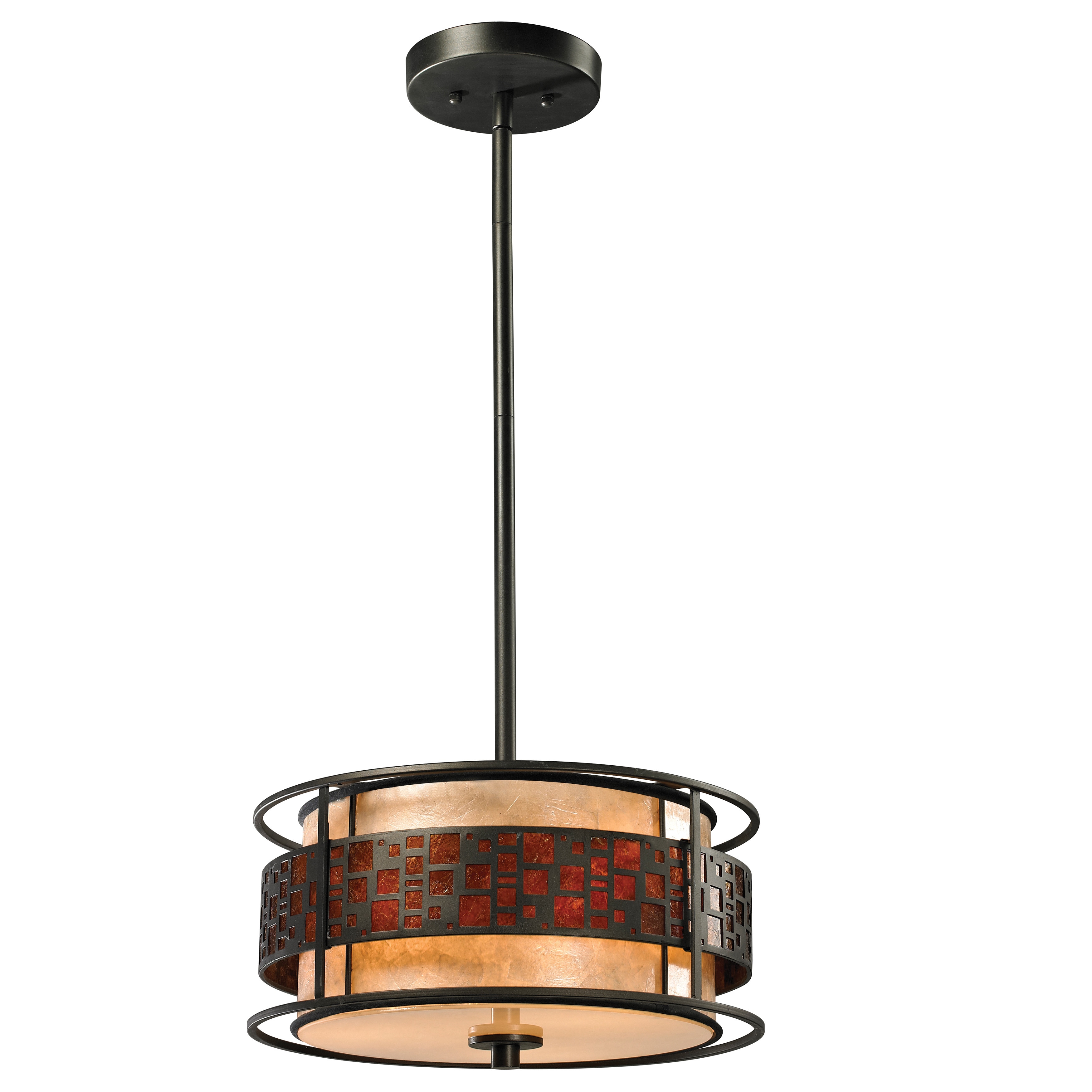 Oak Park 3 light Pendant