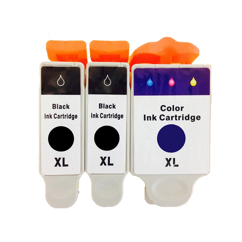 Compatible Dell Series 21 Y498d Y499d Ink Cartridge P513w P713w V313 V313w V515w V715w (pack Of 3)