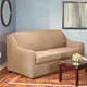 preview thumbnail 5 of 8, Sure Fit Stretch Pearson Full 3-piece Sleeper Sofa Slipcover