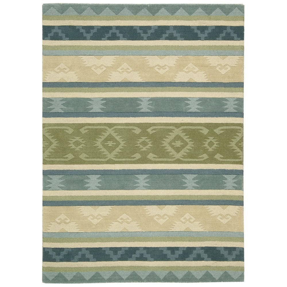 Nourison India House Blue Green Rug (8 X 106)