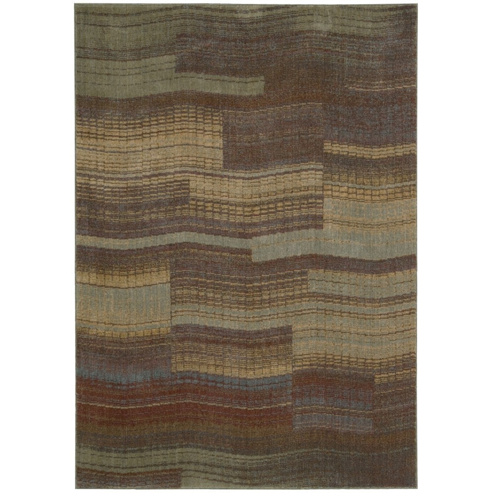 Nourison Somerset Aqua Rug (36 X 56)