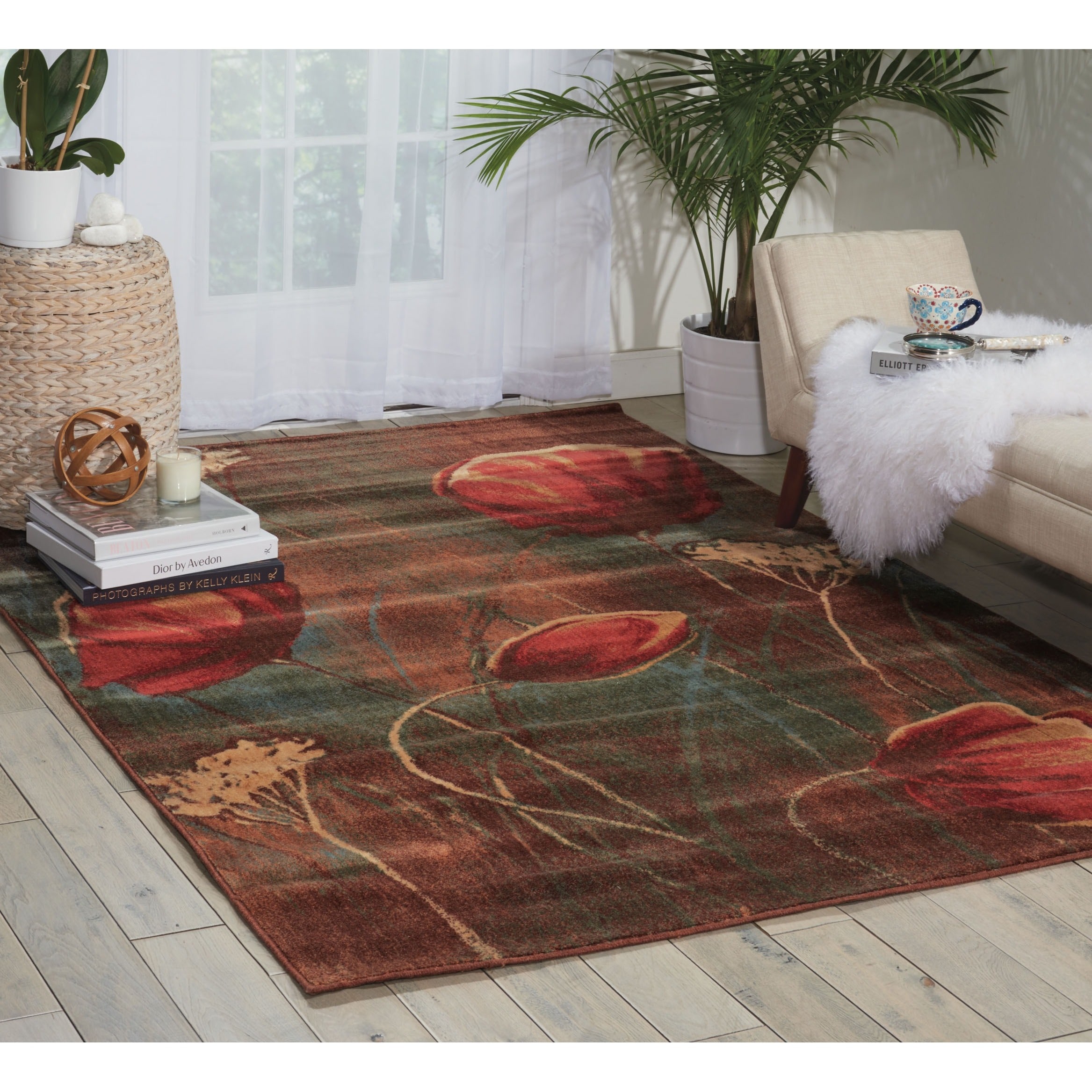 Nourison Somerset Multicolor Rug (56 X 75)