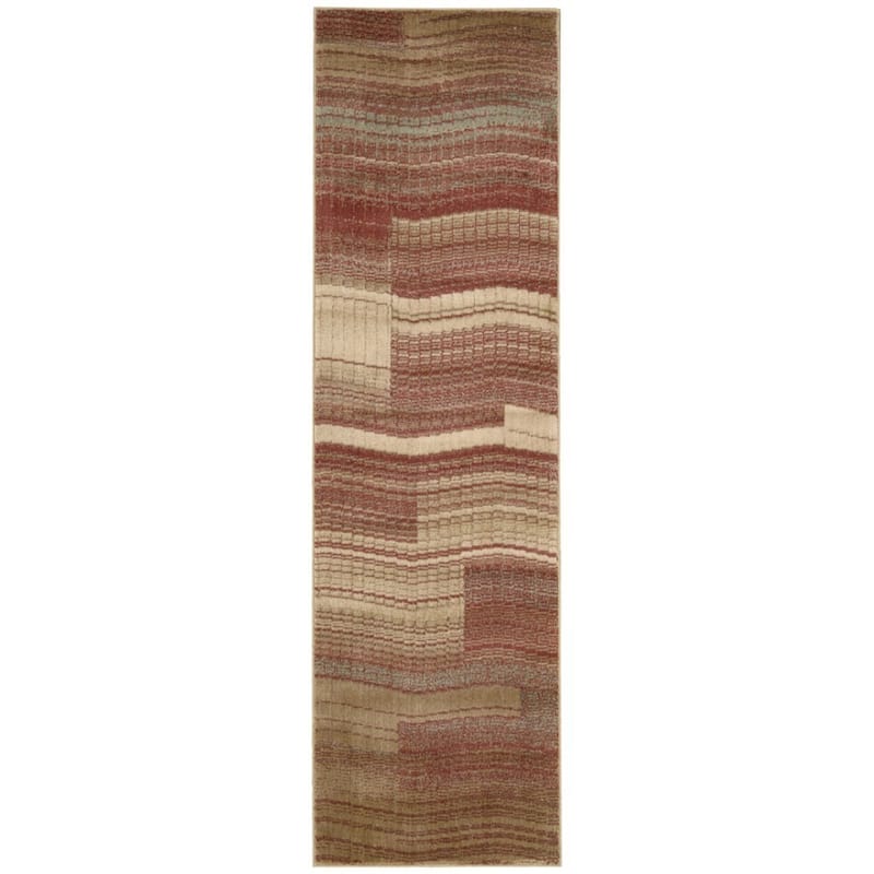 Nourison Somerset ST87 Area Rug - 2' 3" x 8' - Red