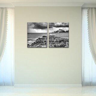 Beach Front' 3-Piece Wrapped Canvas Wall Art Set - Bed Bath & Beyond ...