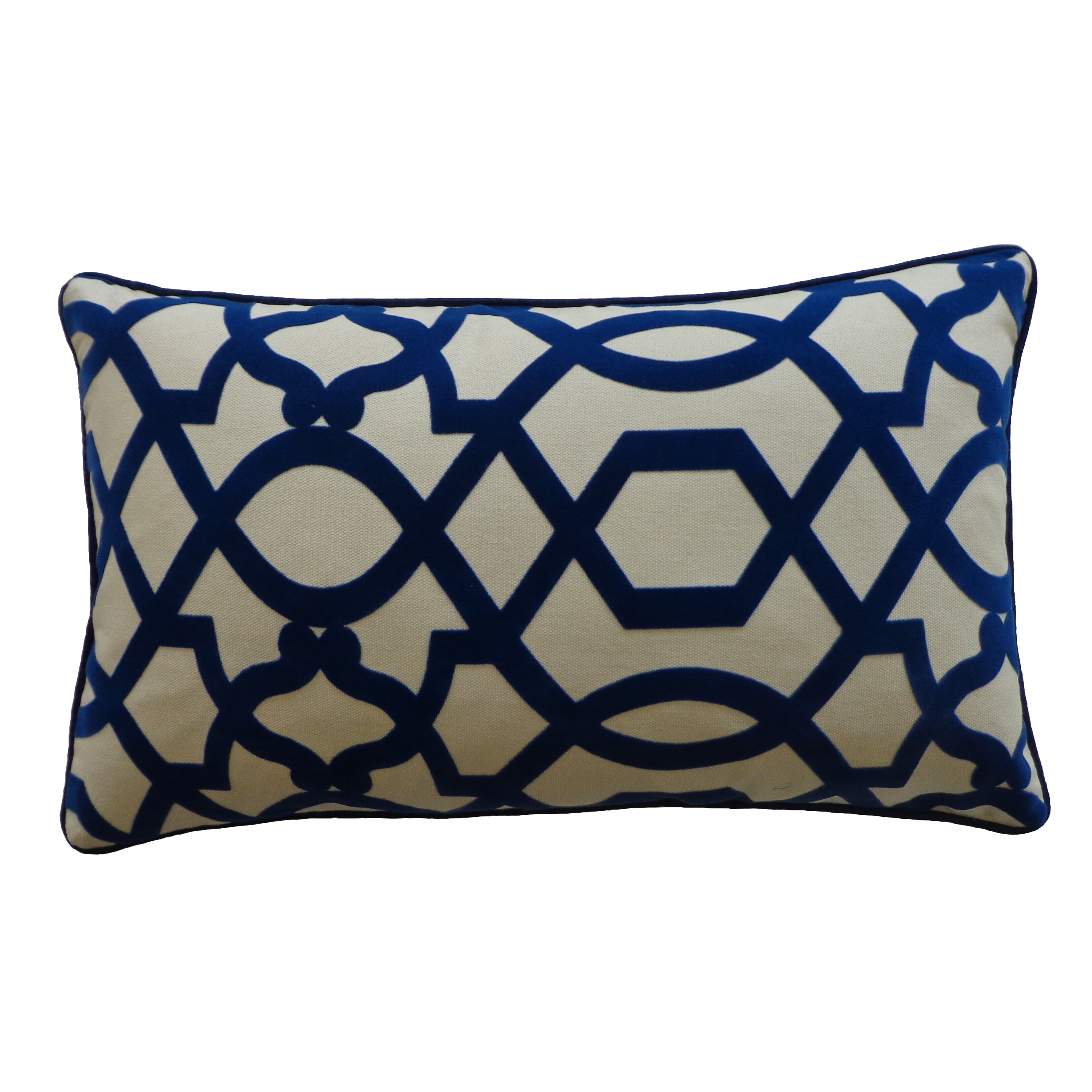 12 x 20inch Tangle Blue Decorative Throw Pillow Free Shipping Today