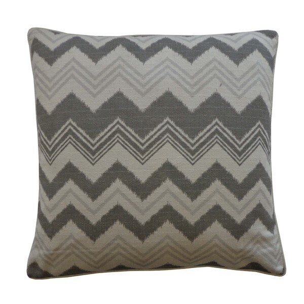 Handmade Weave Gray Decorative Pillow