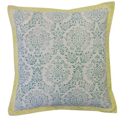 Zazzel Blue Decorative Throw Pillow