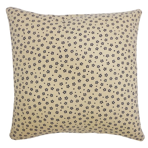 Handmade Kioto Diana Cream Decorative Pillow
