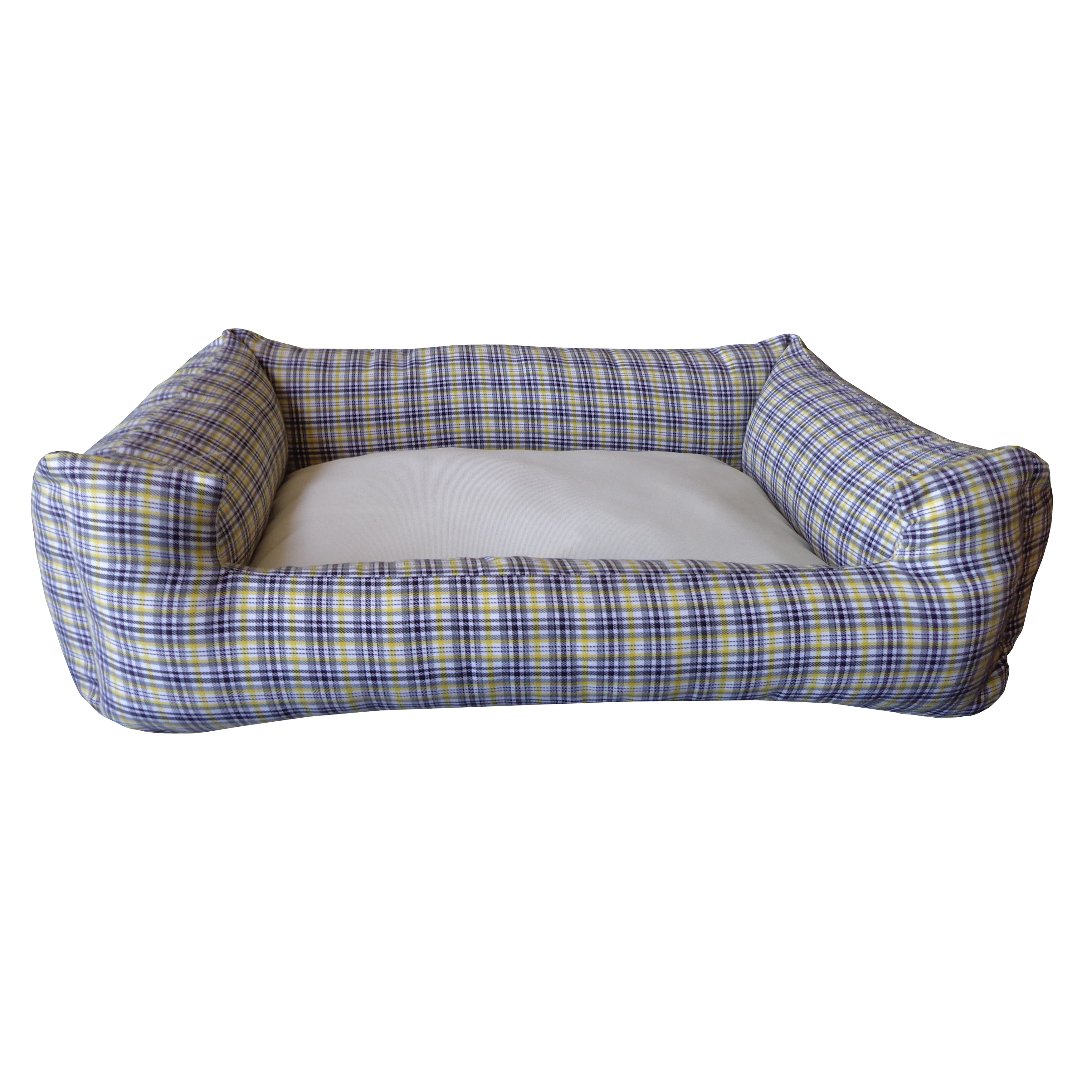 Plaid Multi Small Chill Pet Bed  ™ Shopping   The Best