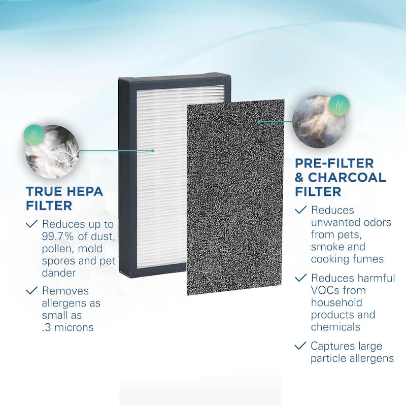 GermGuardian FLT4100 HEPA GENUINE Replacement Filter E for AC4100 Air Purifier