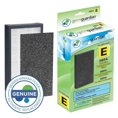 GermGuardian FLT4100 HEPA GENUINE Replacement Filter E for AC4100 Air Purifier