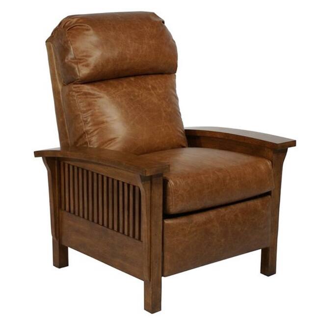 Craftsman II Mission Leather Recliner