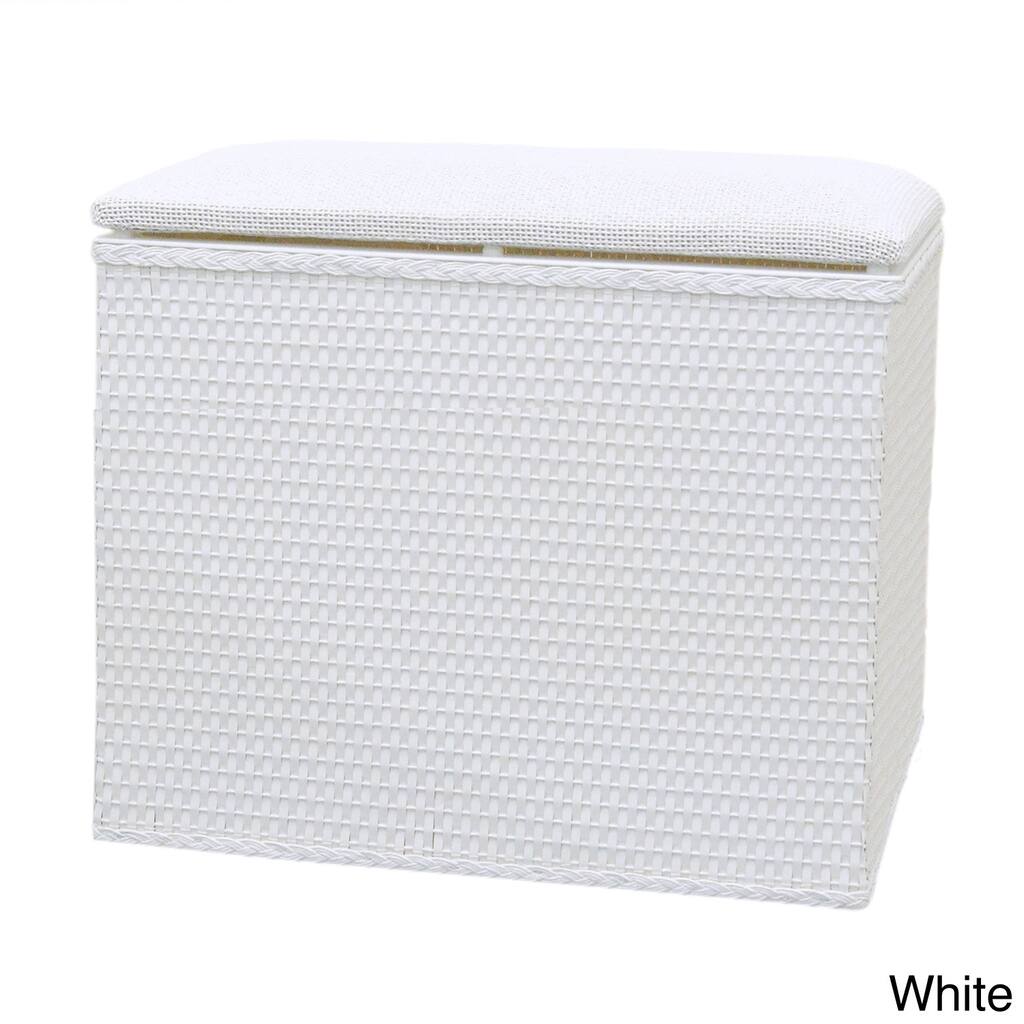 Lamont Home Barrington Bench Hamper