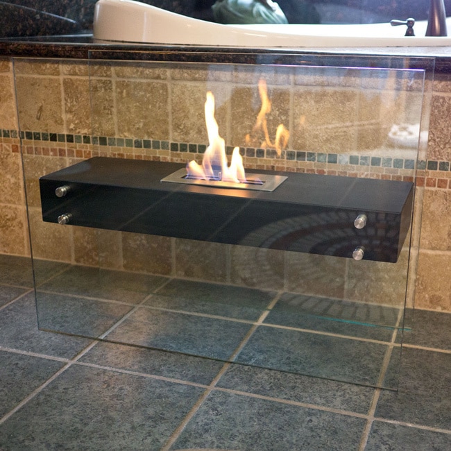 La Strada Freestanding Floor Fireplace