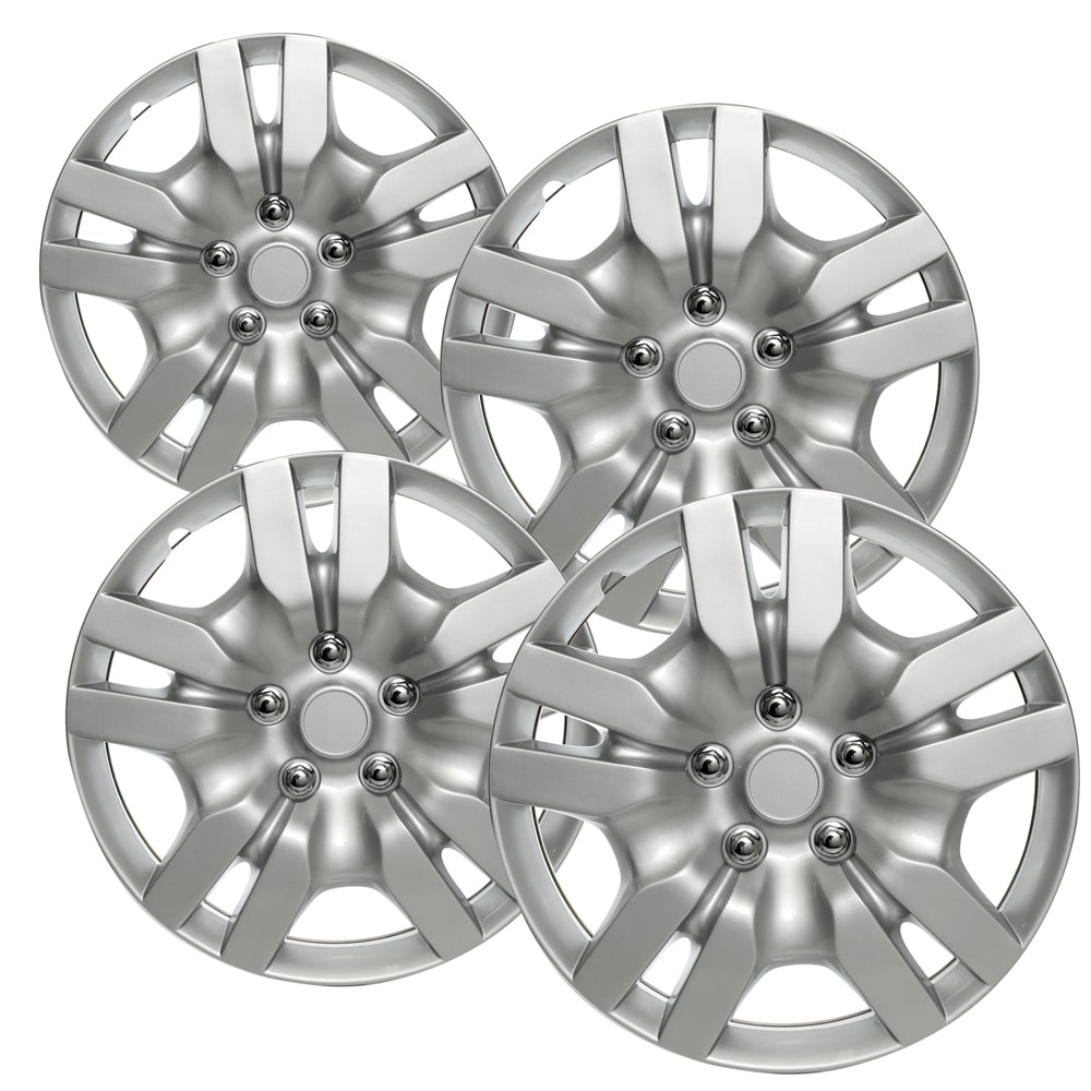 Wca 1036 16s Design Hub Cap Abs Silver 16 inch (set Of 4)