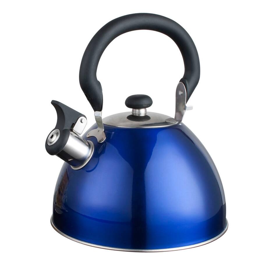 Alpine Cuisine 2.6-quart Blue Tea Kettle