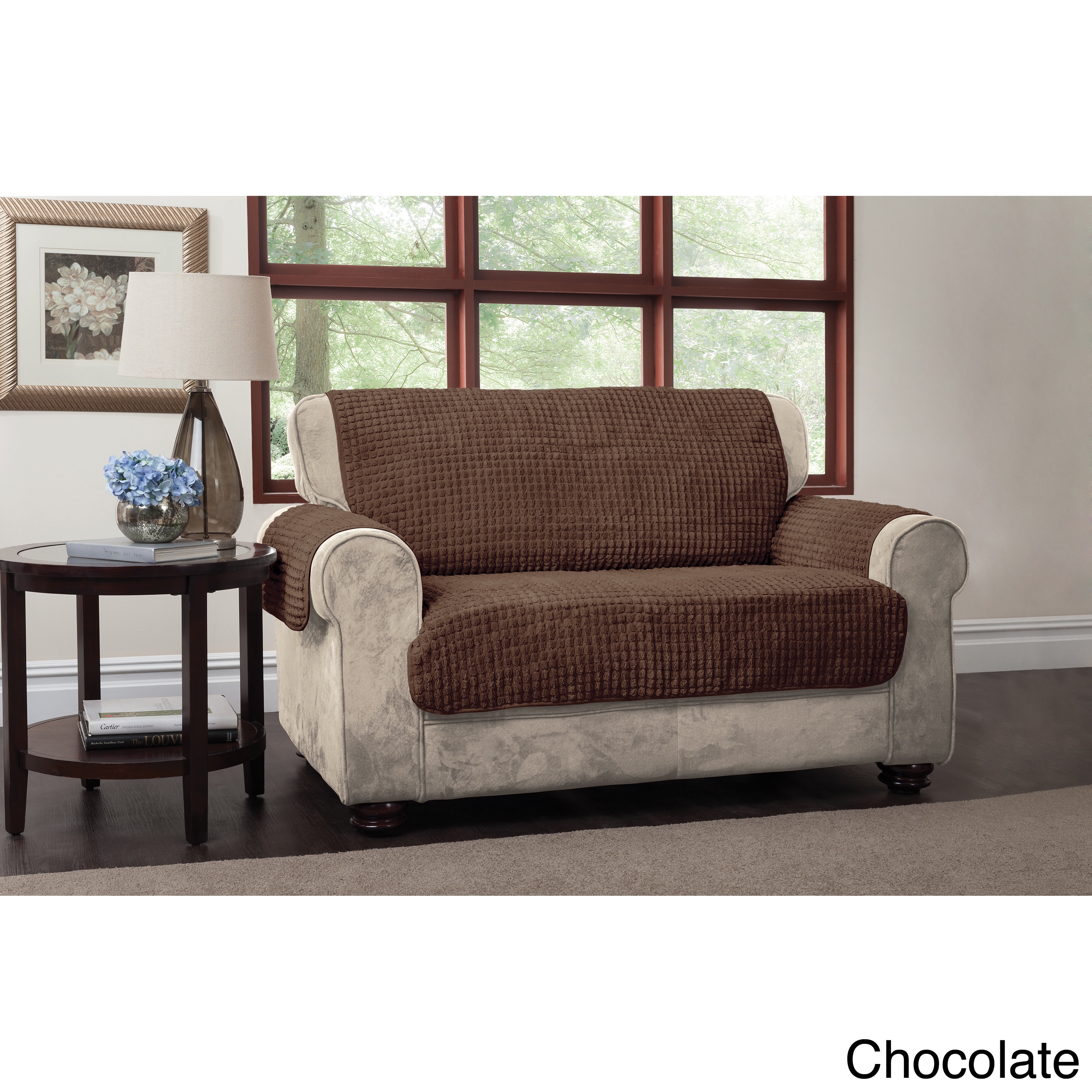 Puffs Plush Furniture Protector Sofa Slipcover