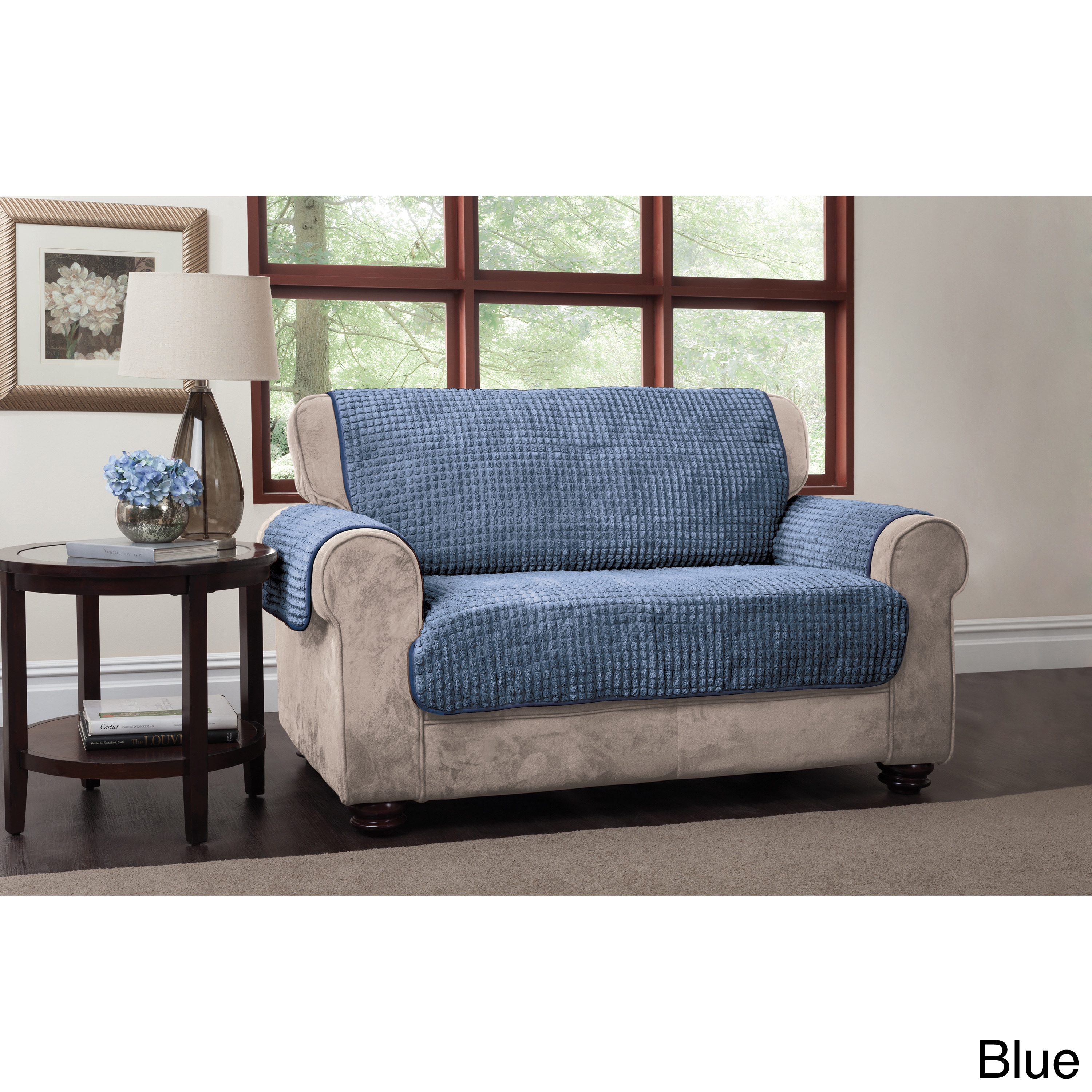 Puffs Plush Furniture Protector Sofa Slipcover