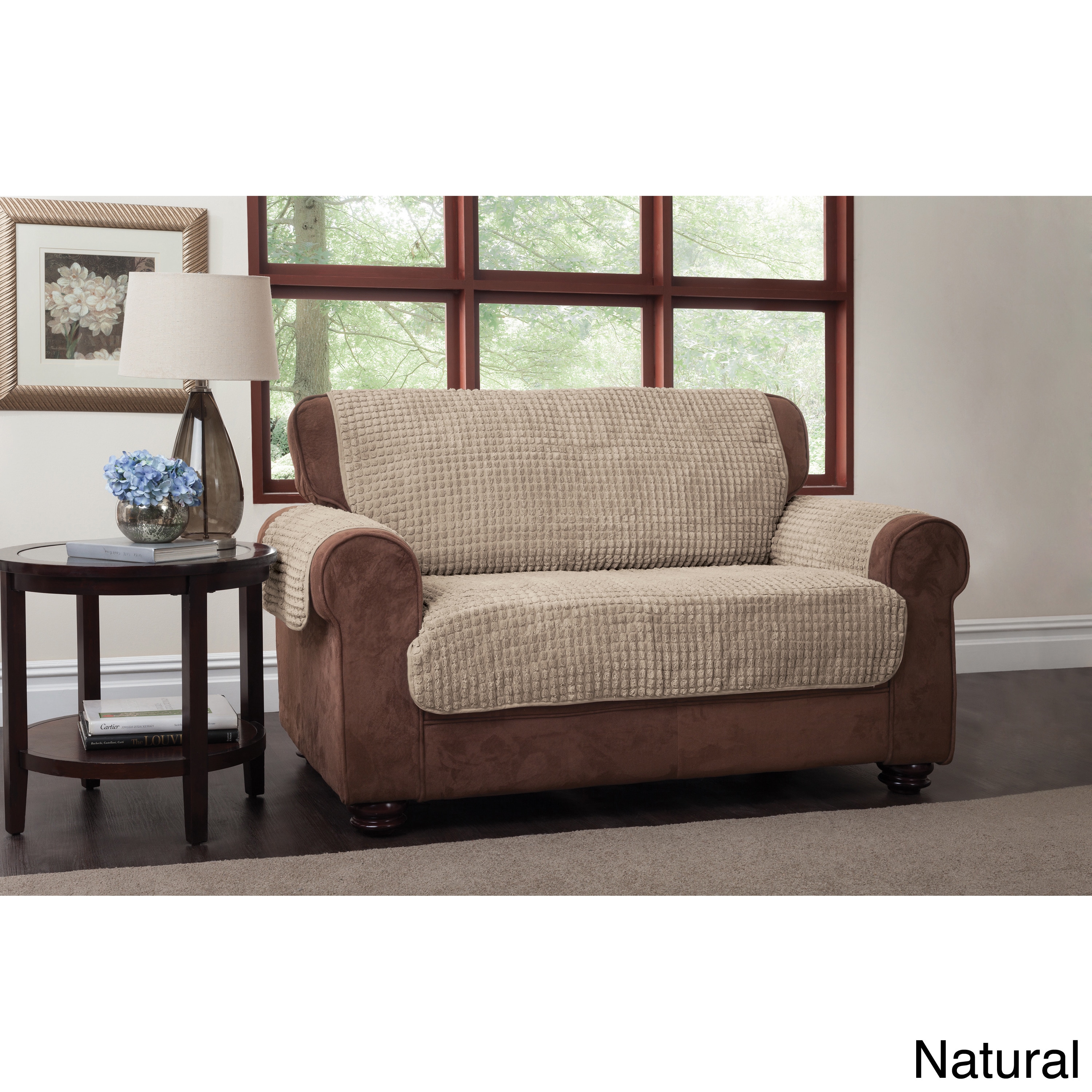 Puffs Plush Furniture Protector Sofa Slipcover