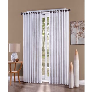 Shop Ez Slide Vertical Blind Curtain Panel Free Shipping On