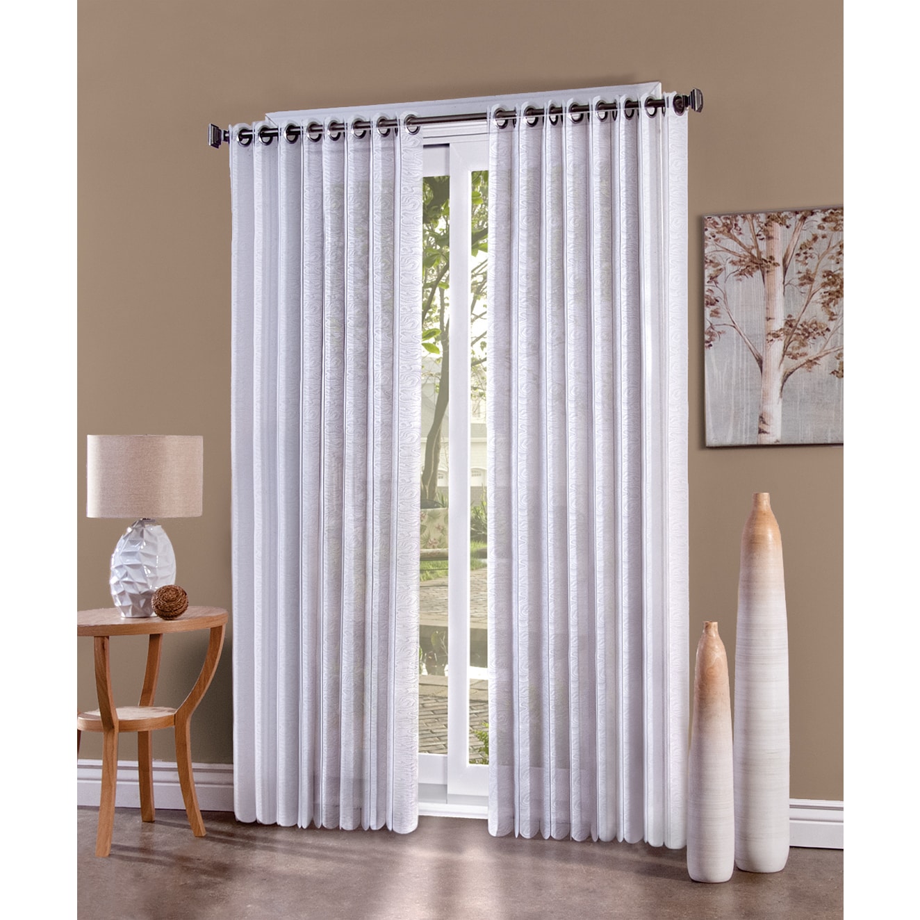 EZ Slide Vertical Blind Curtain Panel