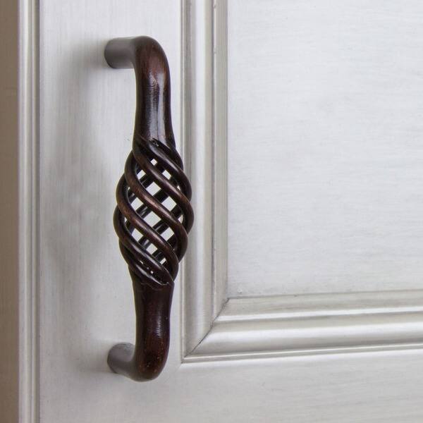 Shop Gliderite 3 Inch Screw Center Twisted Birdcage Cabinet
