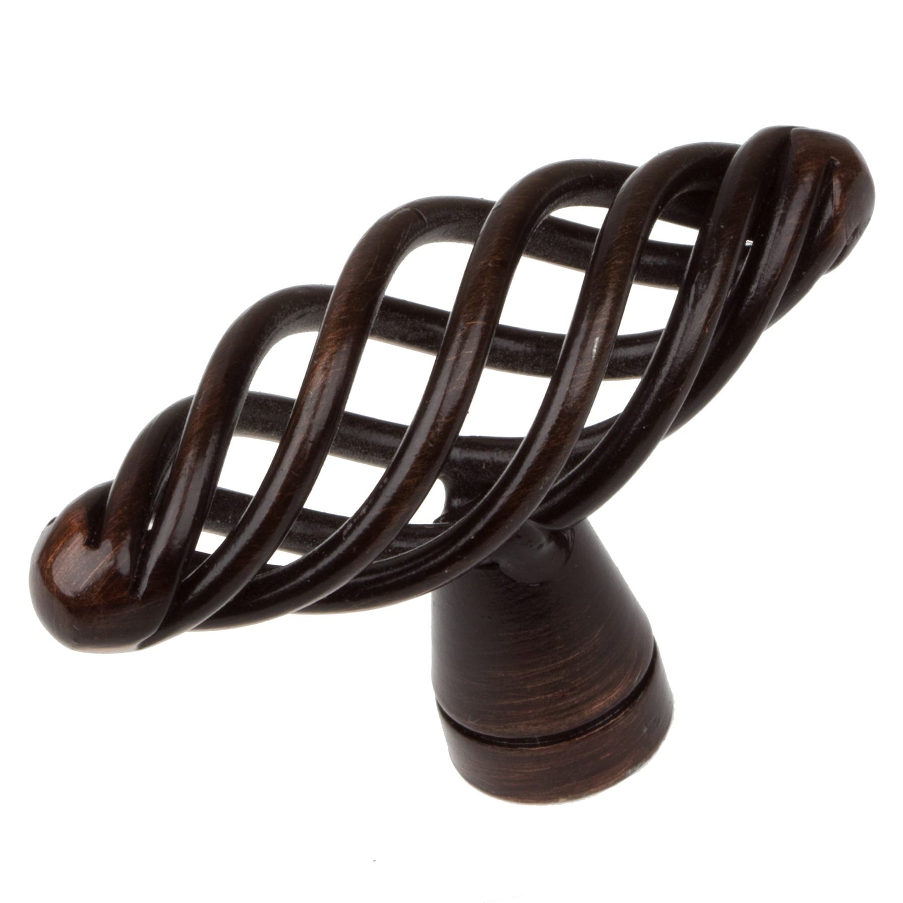 Gliderite 2 inch Oil Rubbed Bronze Birdcage Cabinet Knobs (pack Of 10)