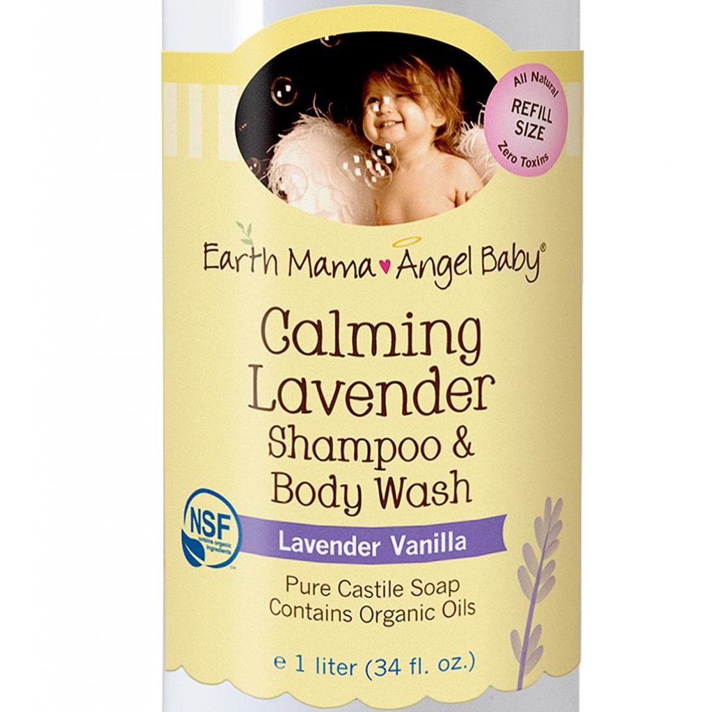 earth mama calming lavender baby wash