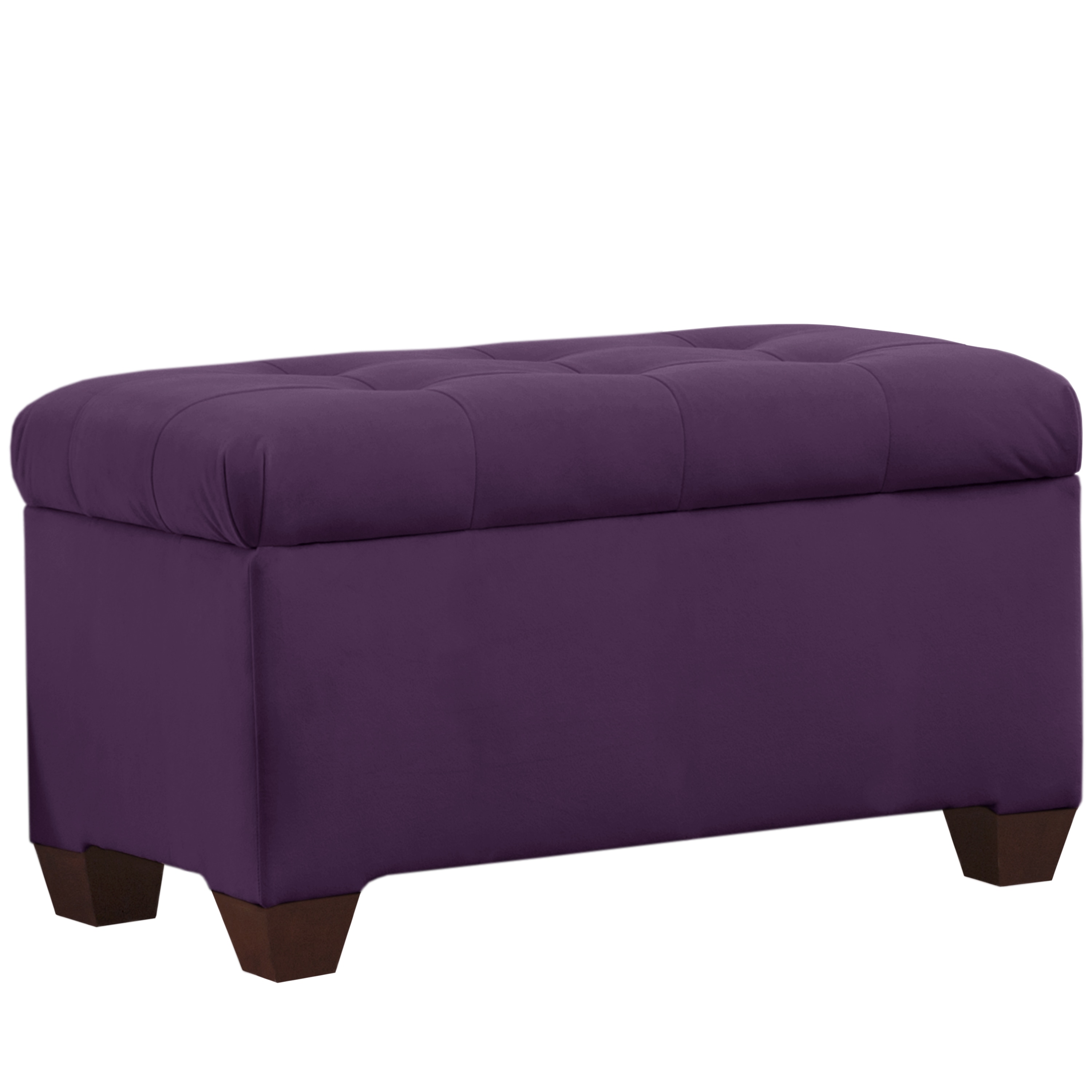 Purple Storage Bench