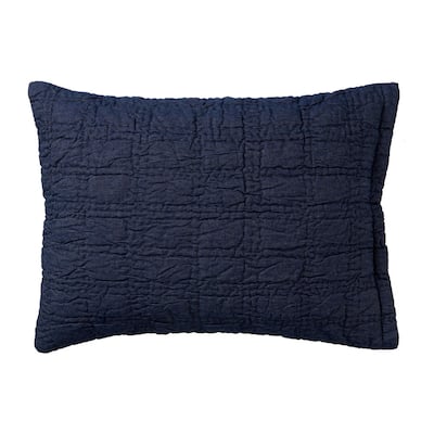 Canon Red/ Blue Tie Back King Sham