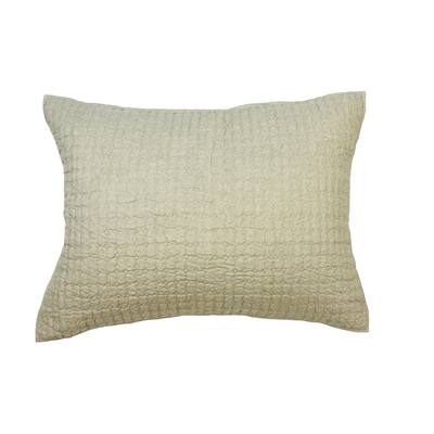 Cottage Home Karina Natural King-size Diamond Quilted Sham