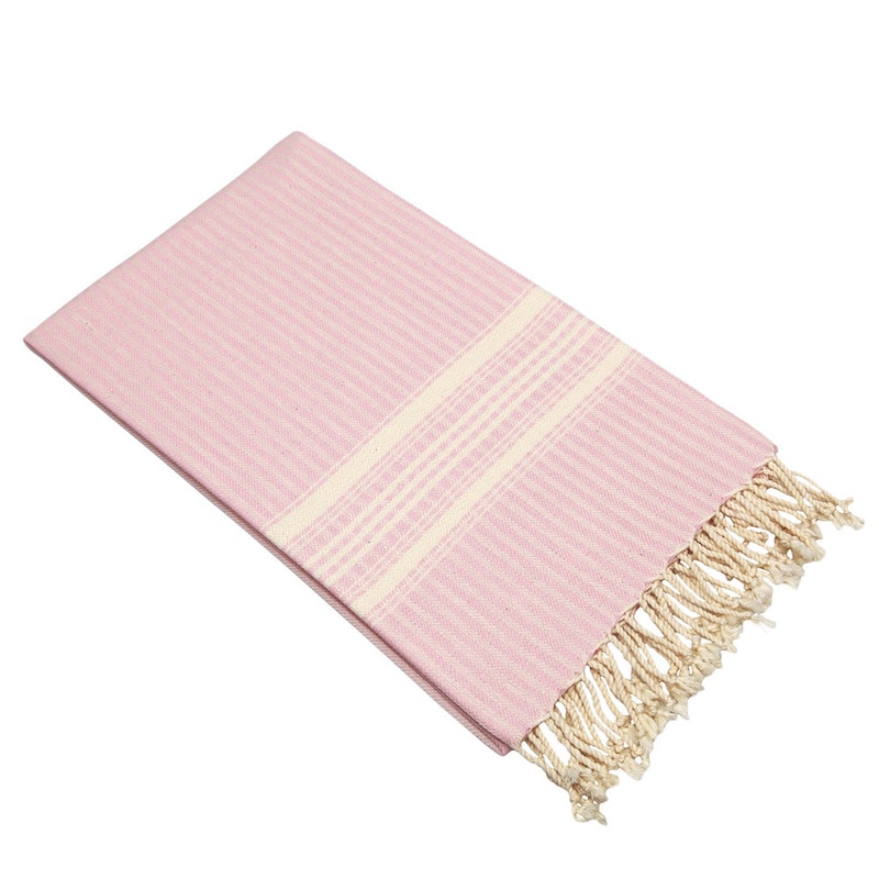 Authentic Hotel and Spa Pestemal Fouta Allure Herringbone Turkish Cotton Towel