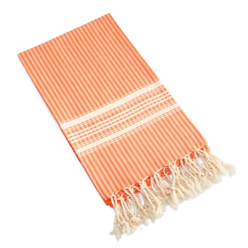 Authentic Hotel and Spa Pestemal Fouta Allure Herringbone Turkish Cotton Towel