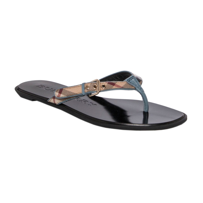 Burberry Parsons Leather Flip flops