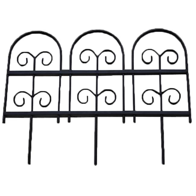 Wrought Iron Garden Fence Edging