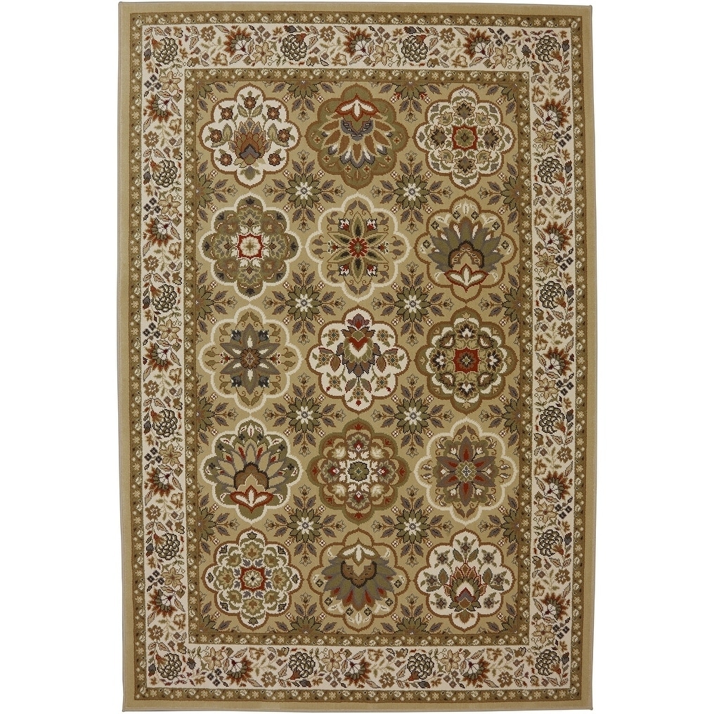 American Rug Craftsmen Symphony Copperhill Pale Wheat (8 X 11)