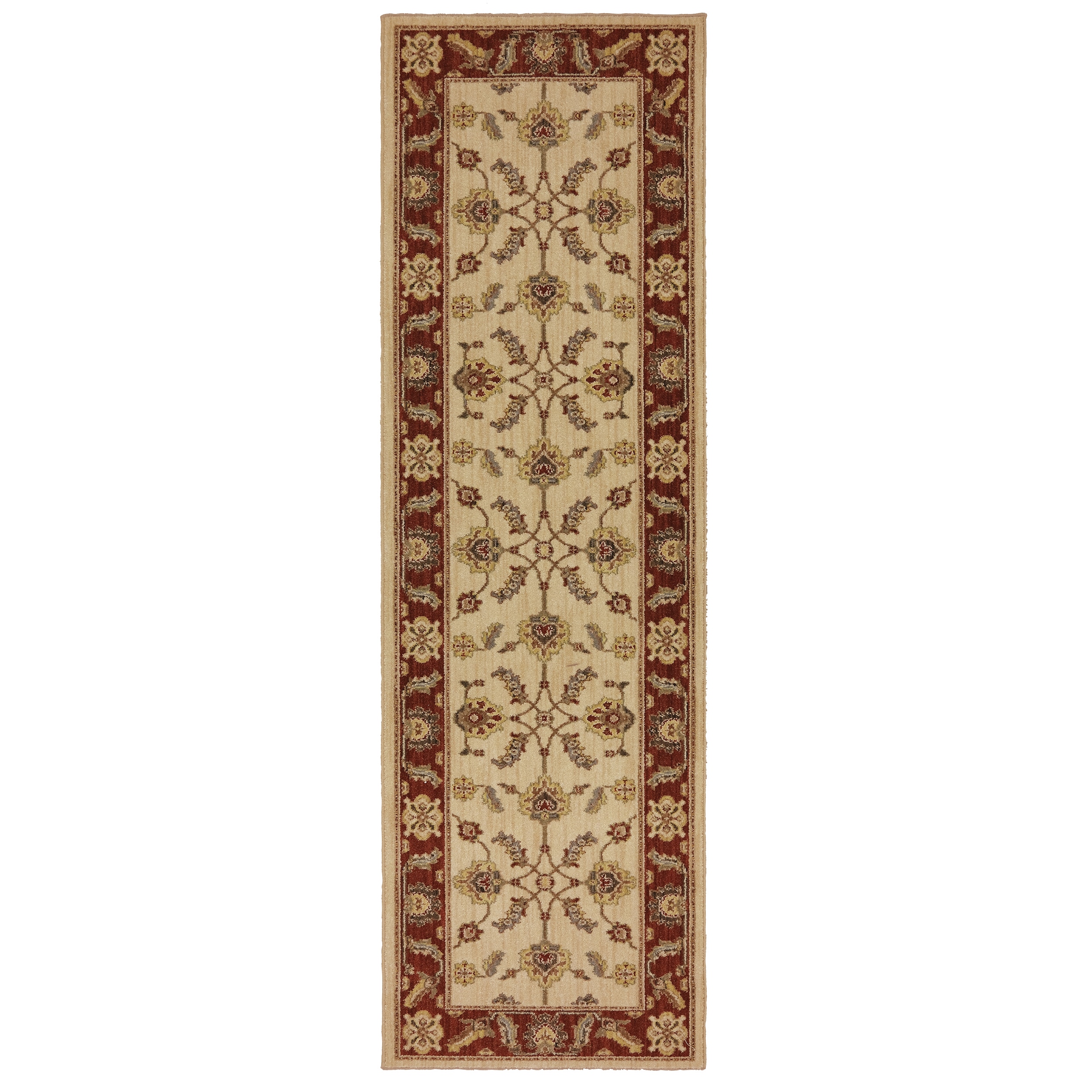 Karastan Sierra Mar Sedona Ivory/henna Rug (25 X 8)