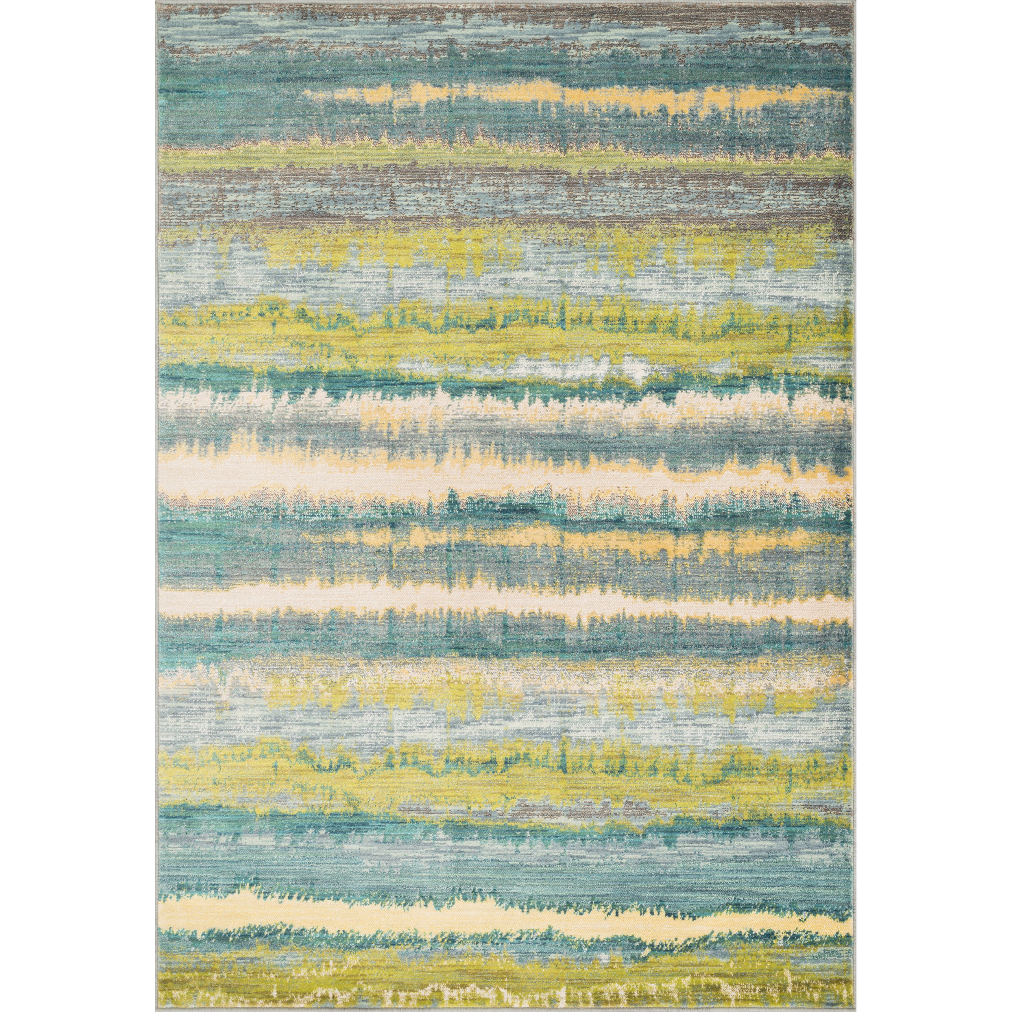 Laurent Teal/ Multi Rug (20 X 30)