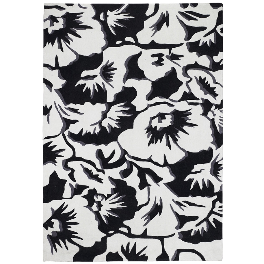 Sands Trio Posy Ebony Area Rug (8 X 10)