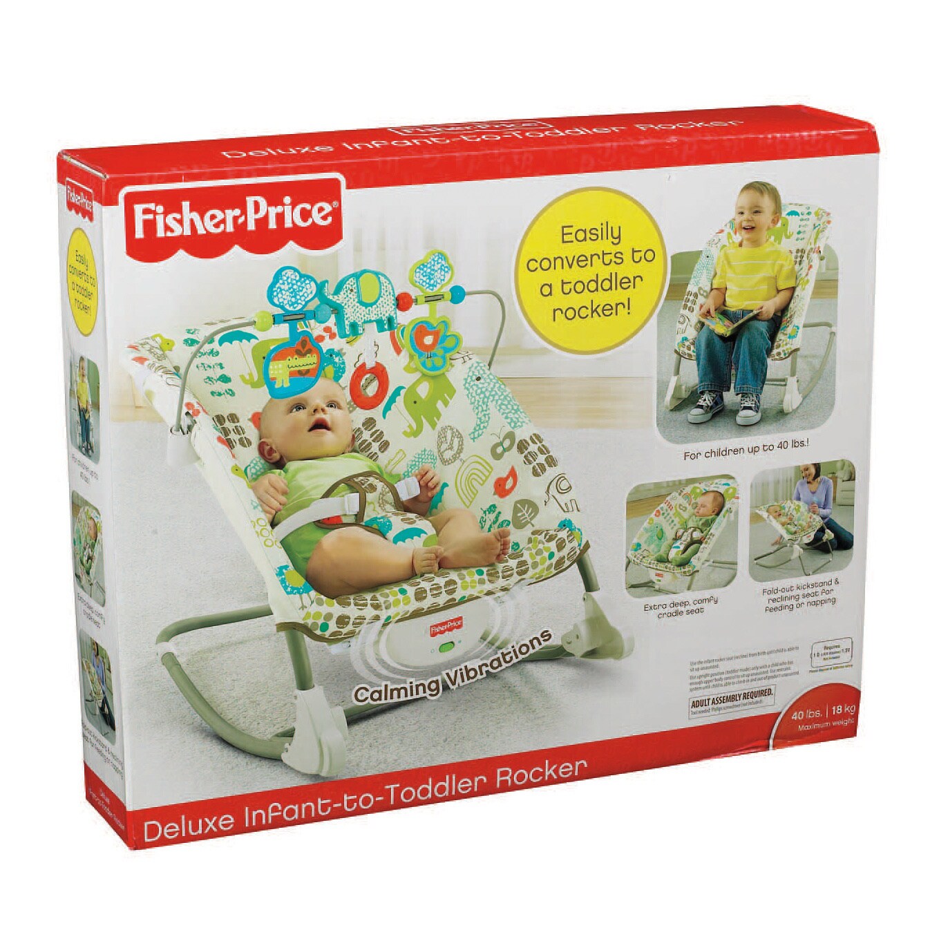 fisher price infant to toddler rocker h78
