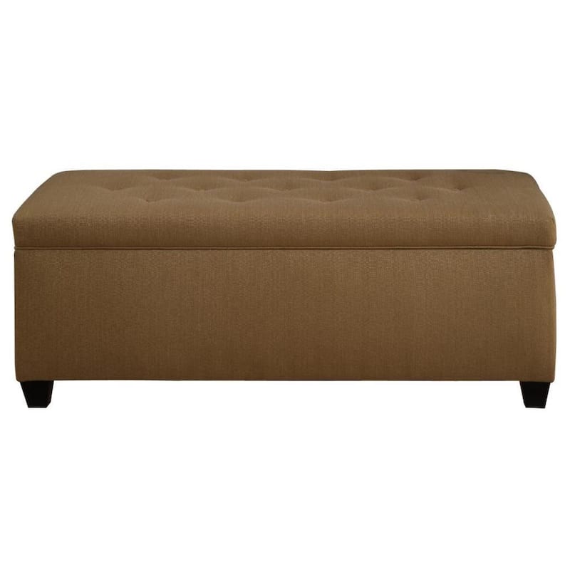 The Sole Candice Fawn Secret Shoe Storage Bench - Yellow Large